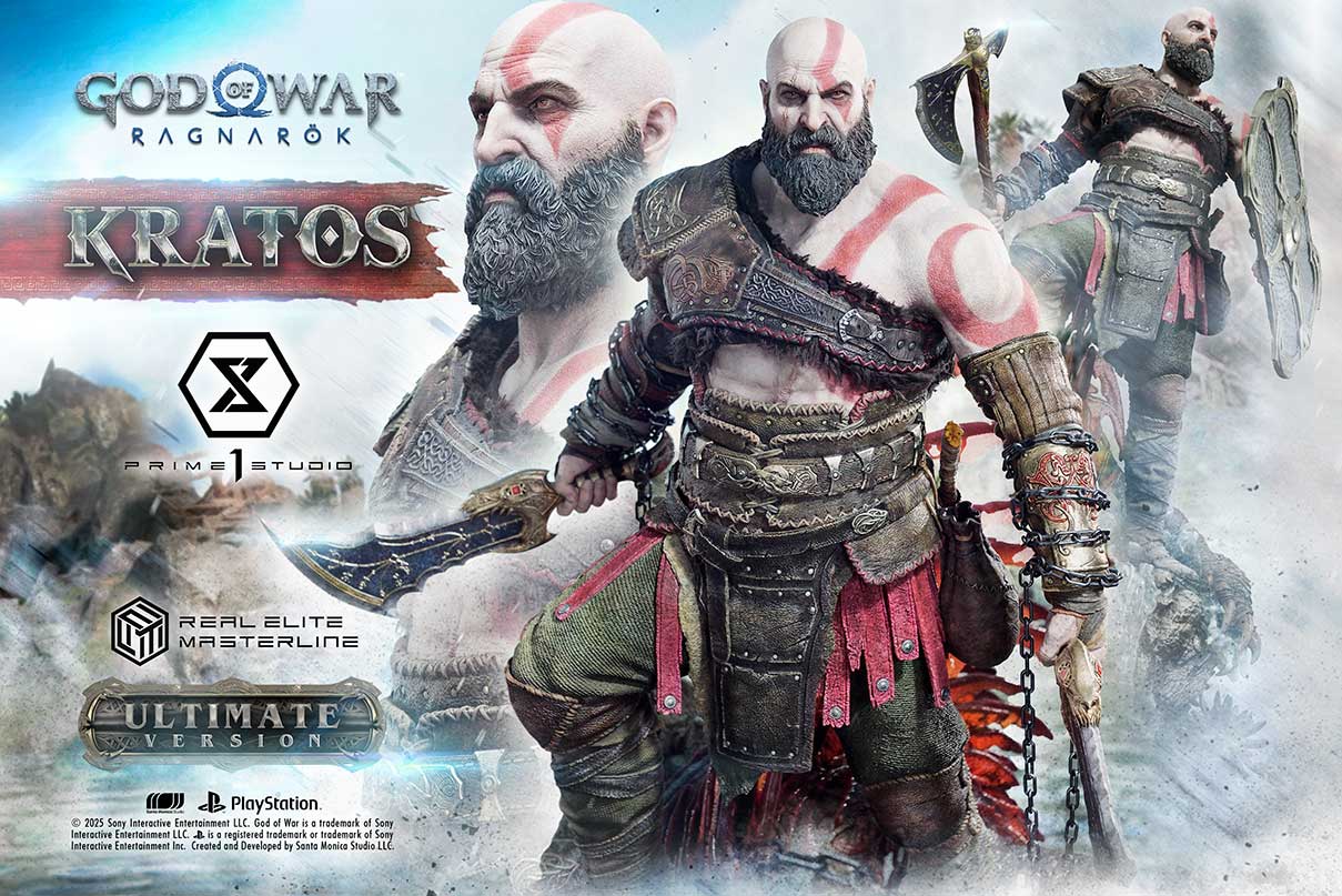 Real Elite Masterline God of War: Ragnarok Kratos Ultimate Version