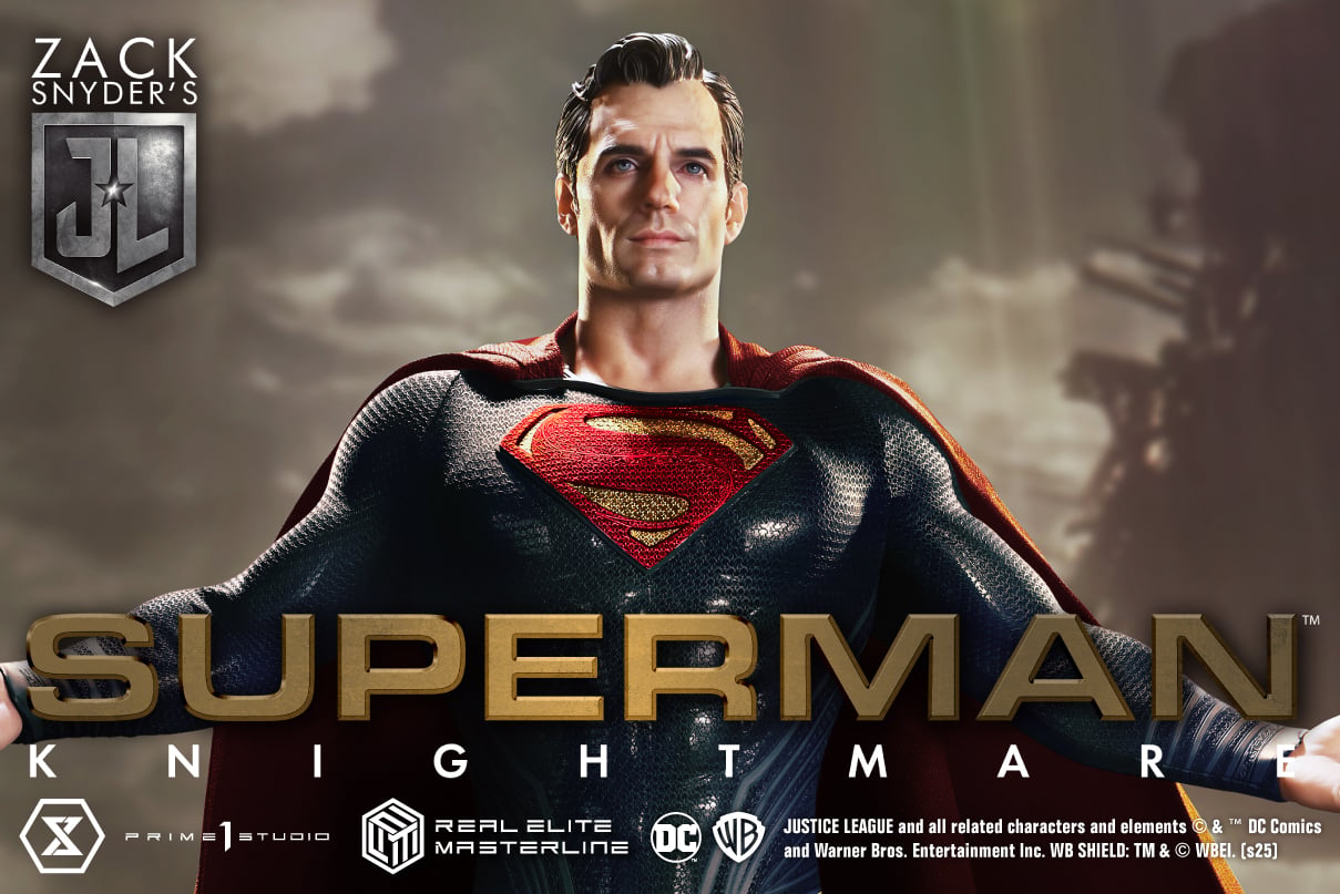 Real Elite Masterline Justice League (Film) Superman Knightmare Color Edition