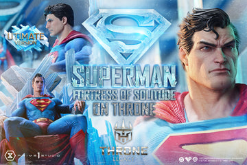 Throne Legacy Superman (Comics) Superman Fortress of Solitude on Throne (Design by Gabriele Dell'Otto) Ultimate Bonus Version
