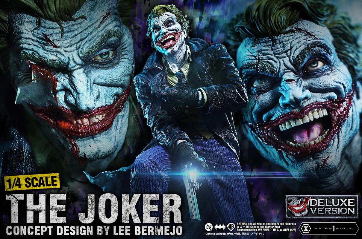 (PRE-ORDER) Ultimate Premium Masterline Batman (Comics) The Joker (Concept Design by Lee Bermejo) Deluxe