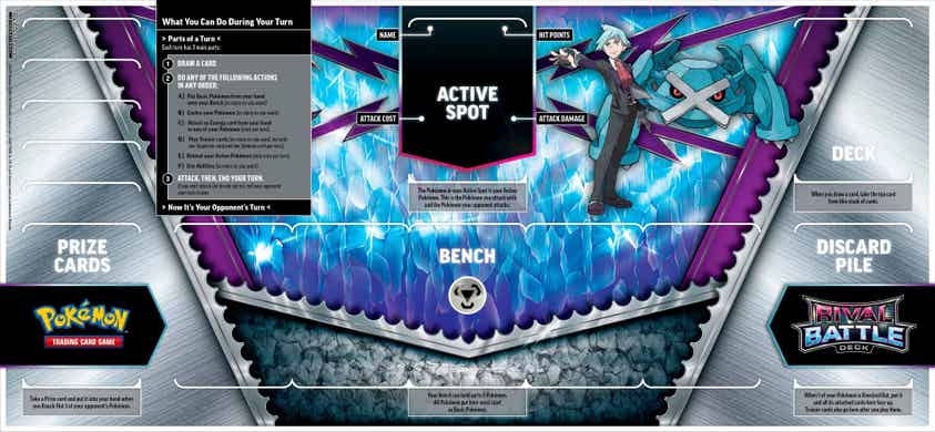 POKEMON FRENCH RIVAL BATTLE DECKS MARNIE/STEVEN | 192614111875