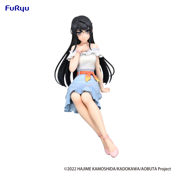 Rascal Does Not Dream Series Noodle Stopper Figure -Mai Sakurajima Summer Outfit ver.- | 4582655075542