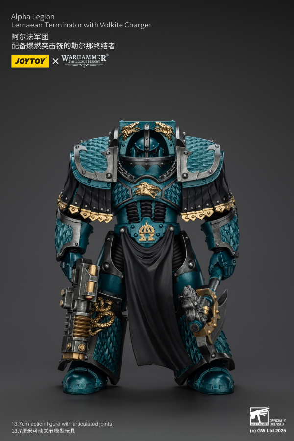 JOYTOY Alpha Legion Lernaean Terminator with Volkite Charger | 6927054401277