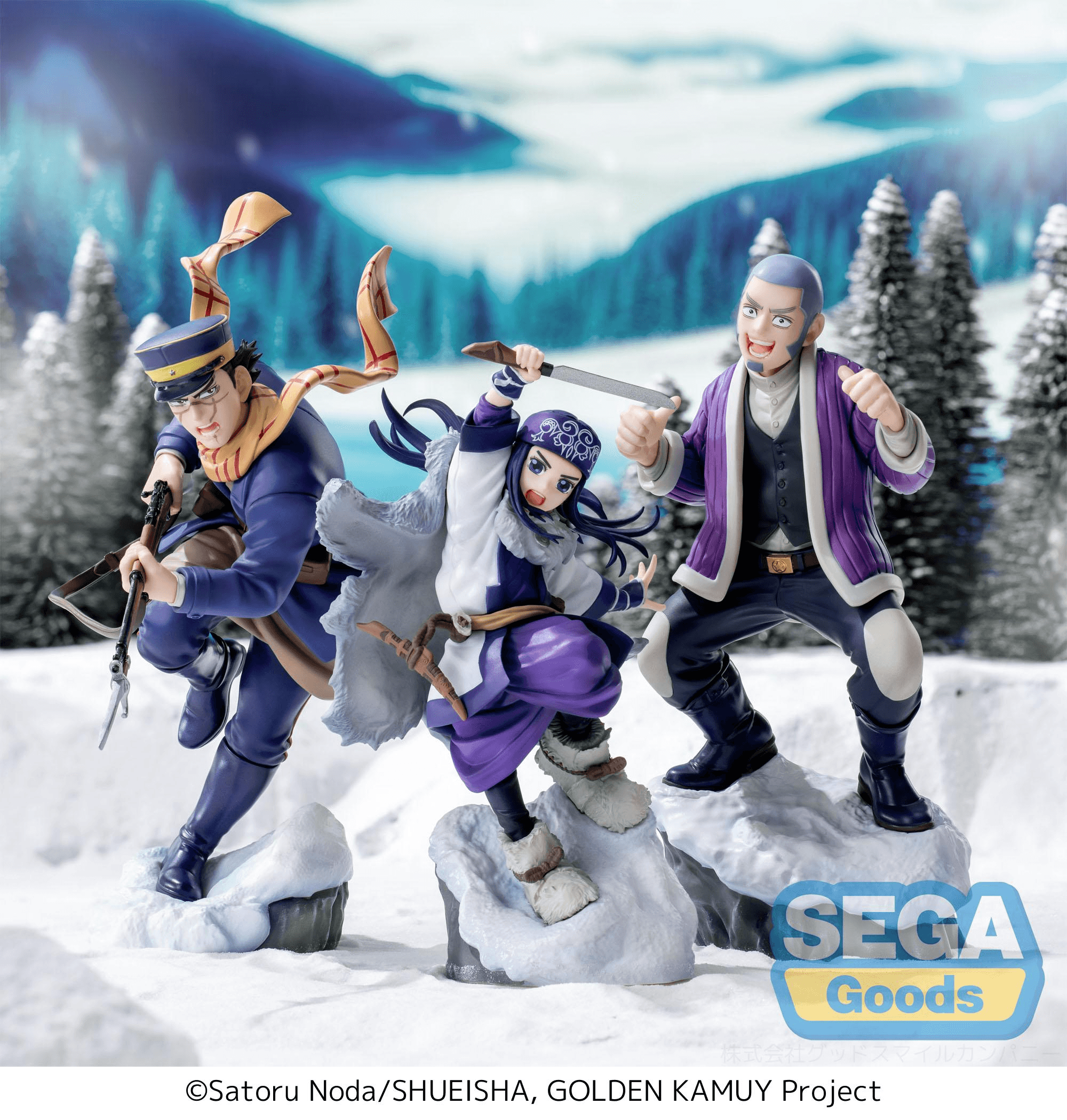 XrossLink TV Anime GOLDEN KAMUY Figure Asirpa | 4582733431437