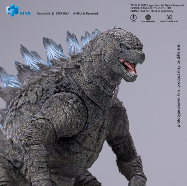 HIYA TOYS Exquisite Basic Series None Scale 7 Inch Godzilla 2014 Godzilla Translucent Ver. | 6957534204111