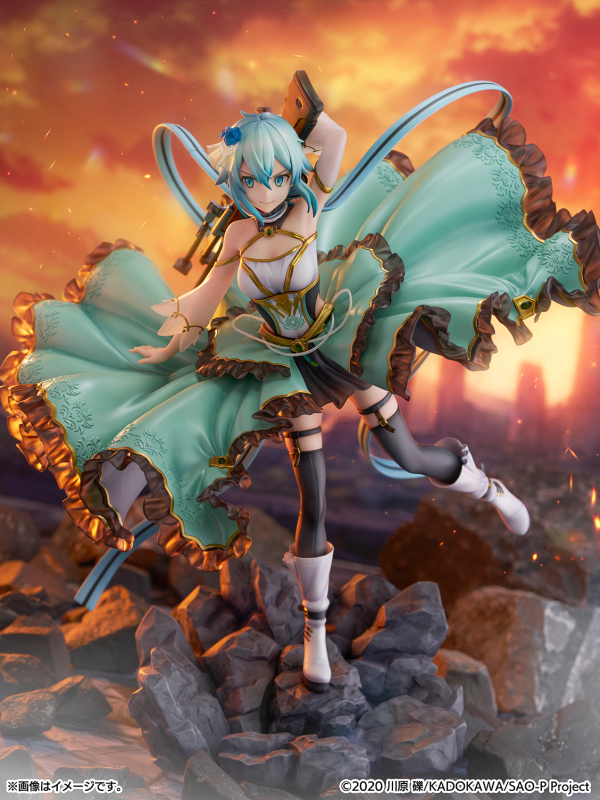 Sinon -Crystal Dress Ver.-1/7 Scale Figure | 4582534347326