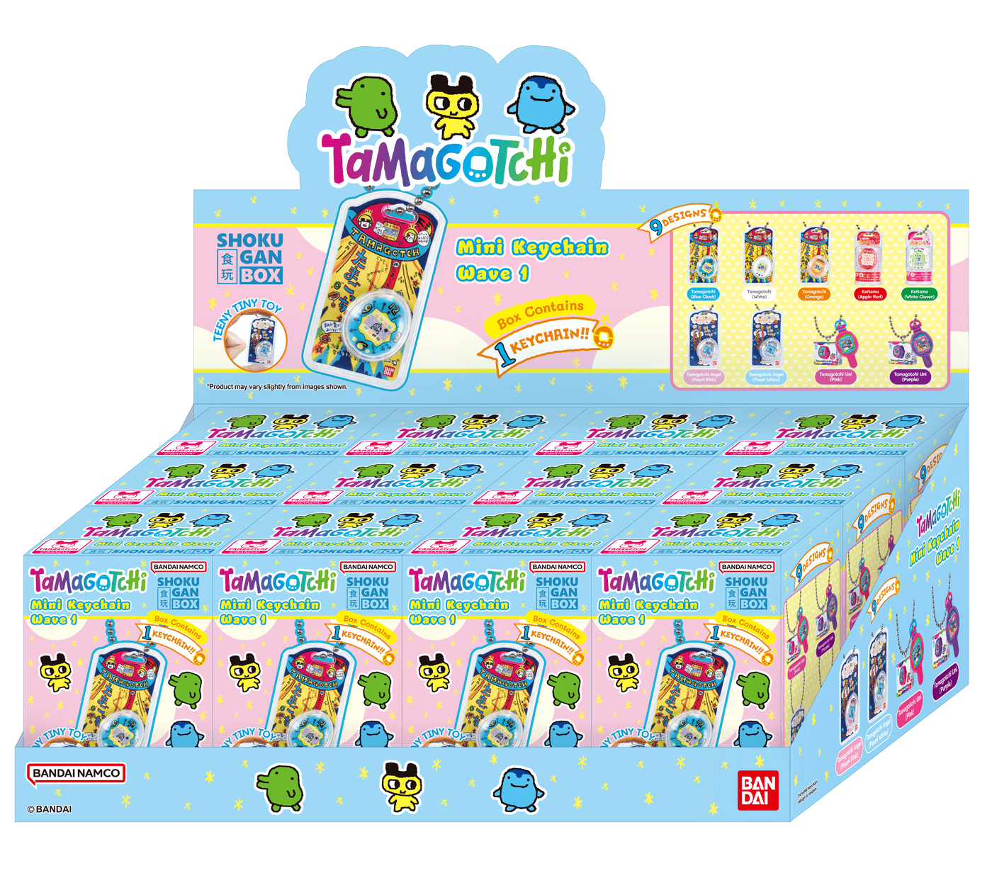 Tamagotchi Collection Wave 1 "Tamagotchi" (Box/12), Shokugan Box