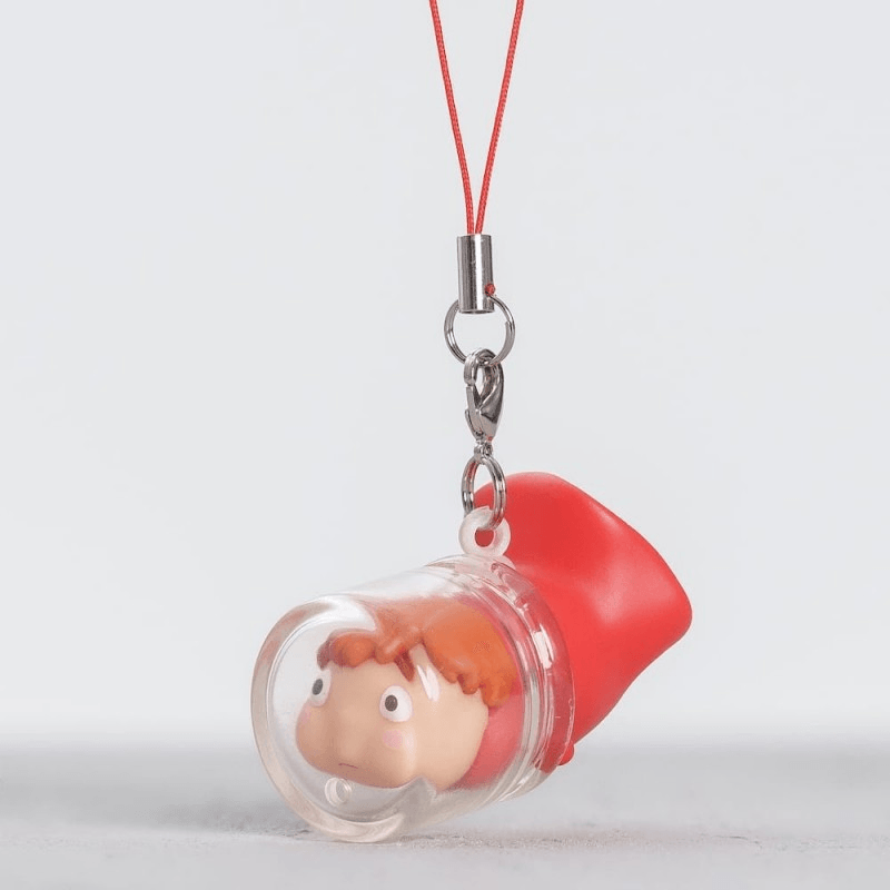 Stuck in Bottle Soft Key Holder "PONYO" (Box/6) | 4990593449798