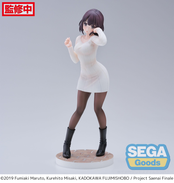 SEGA Luminasta "Saekano the Movie: finale" "Megumi Kato" Sweater Ver. | 4582733423944