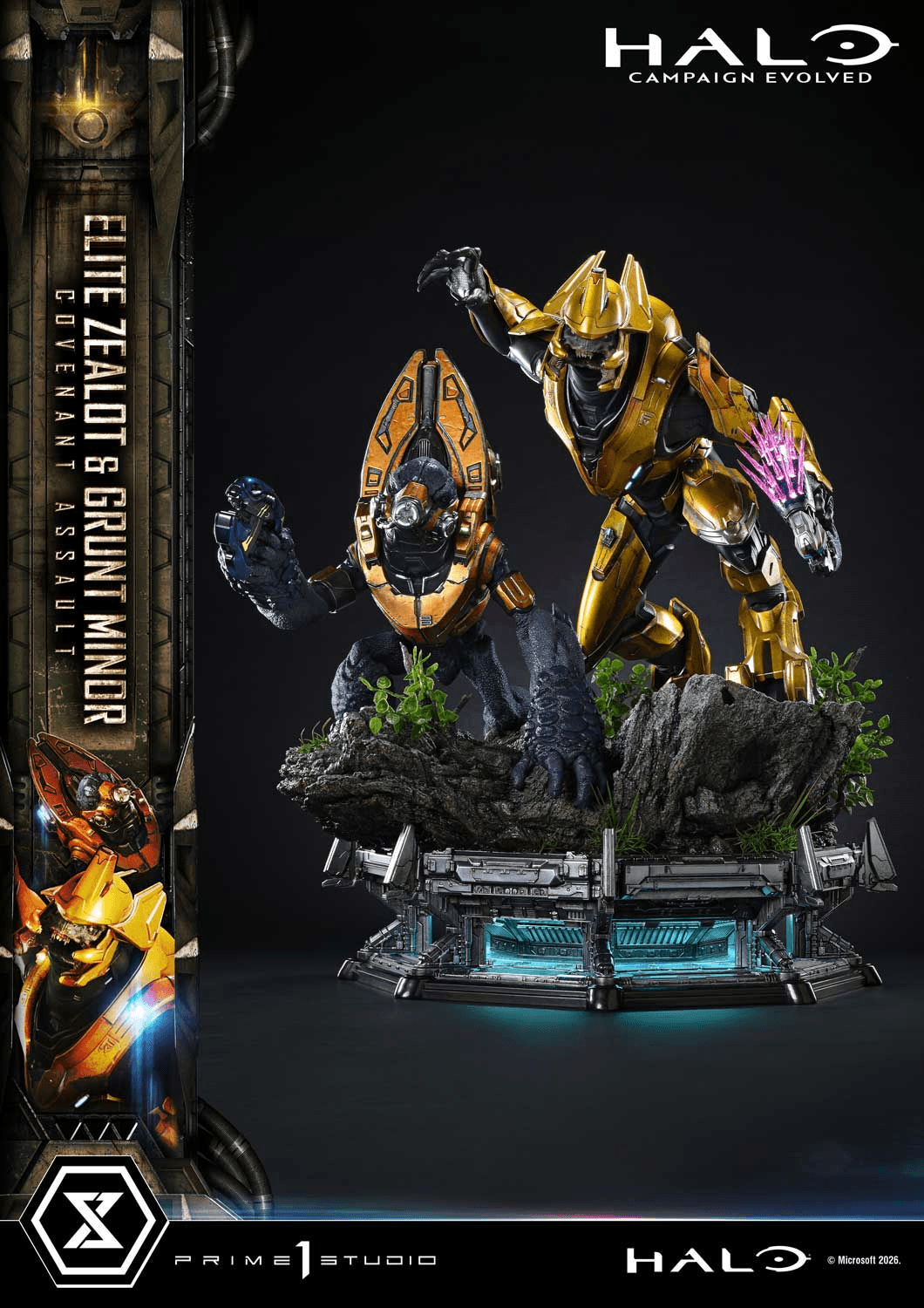 Ultimate Premium Masterline Halo: Campaign Evolved Elite Zealot & Grunt Minor: Covenant Assault