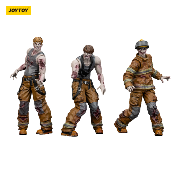 JOYTOY Dark Source Zombie Figure Firefighters | 6927054401598