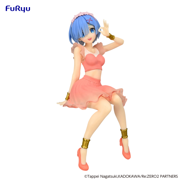 Re:ZERO -Starting Life in Another World- Noodle Stopper Figure -Rem Twinkle Party Another Color ver.- | 4582782364205