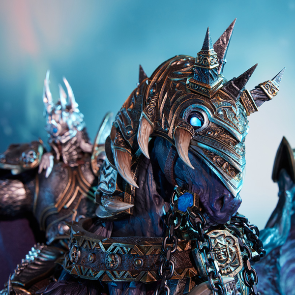 HEX Collectibles Blizzard World of Warcraft® The Lich King & Invincible Premium Statue(BLZ009) | BLZ009