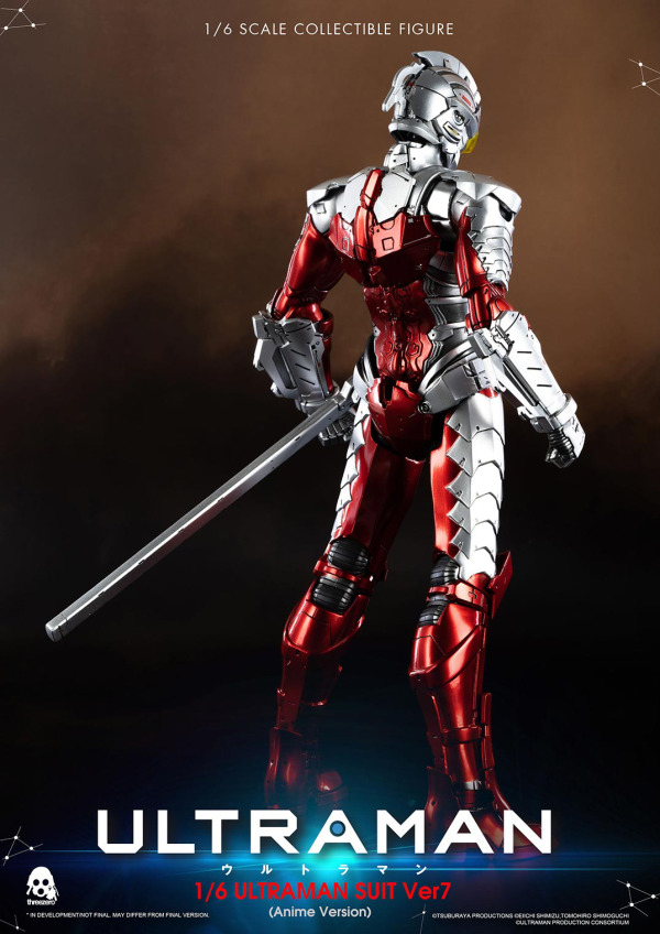 Three Zero 1/6 ULTRAMAN SUIT Ver7 (Anime Version) | 4897056202047