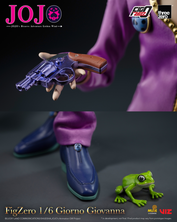 threezero JOJO's Bizarre Adventure: Golden Wind FigZero 1/6 Giorno Giovanna | 4895250817470