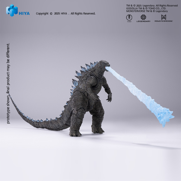 HIYA TOYS Exquisite Basic Series None Scale 7 Inch Godzilla 2014 Godzilla Translucent Ver. | 6957534204111