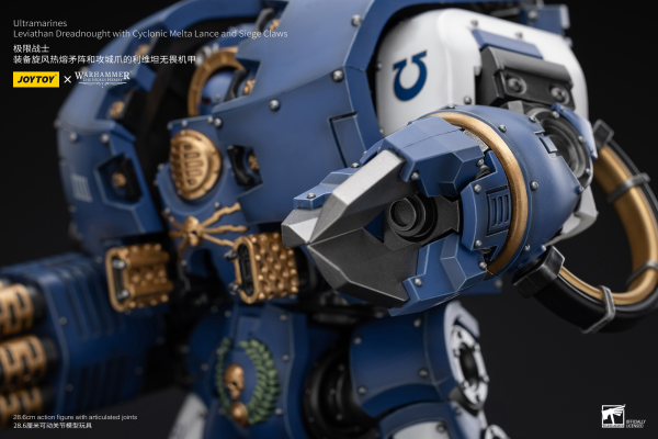 Joy Toy Ultramarines Leviathan Dreadnought with Cyclonic Melta Lance And Siege Claws(6973130378643)(6973130378643)