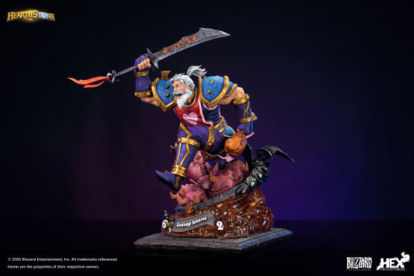 HEX Collectibles Blizzard Hearthstone® Leeroy Jenkins 1/6 Scale Premium Statue | 6978082550116