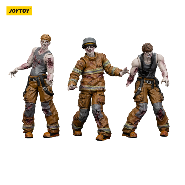 JOYTOY Dark Source Zombie Figure Firefighters | 6927054401598