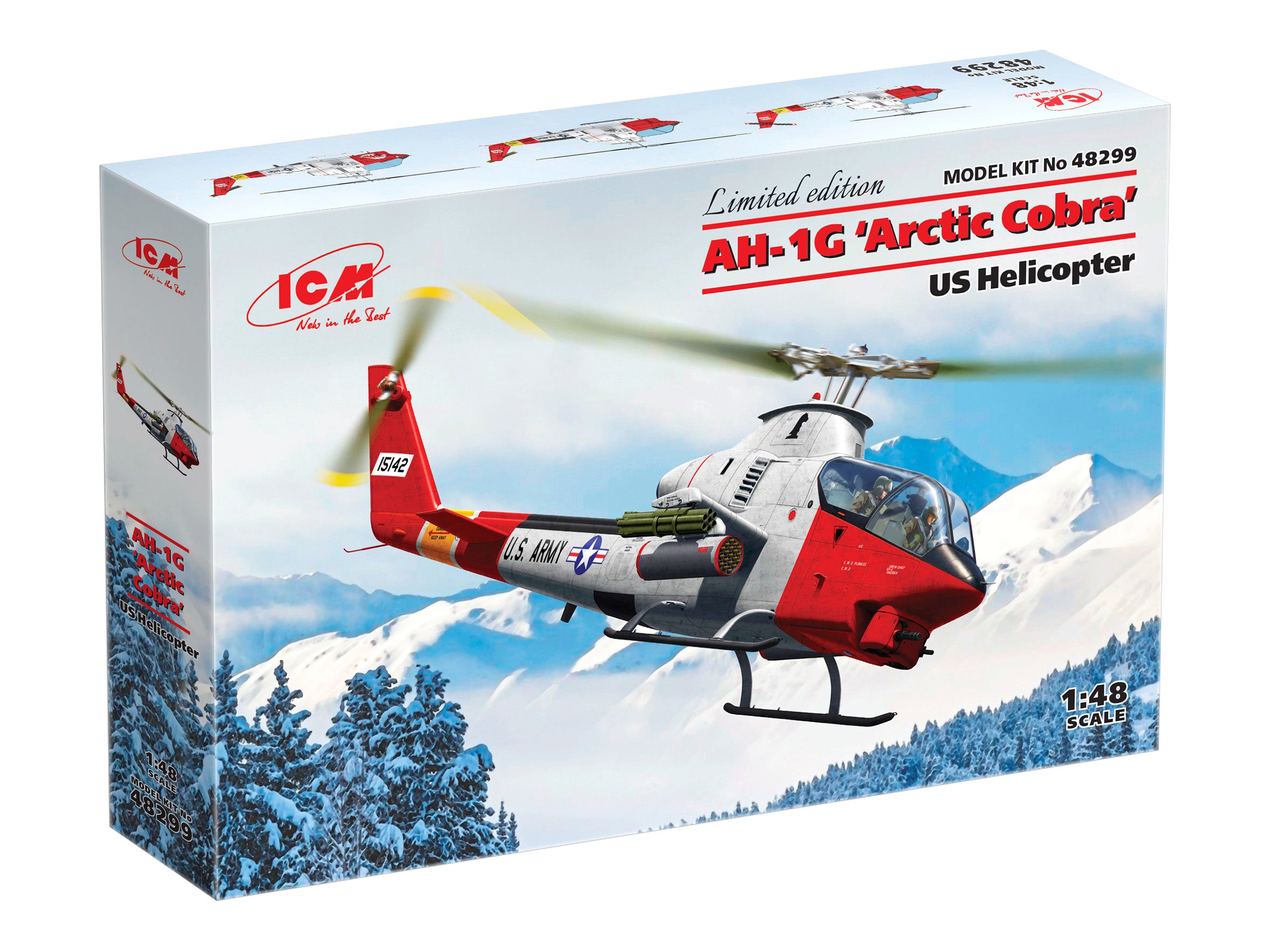 ICM 1/48 AH-1G 'Arctic Cobra', US Helicopter, Aircraft
