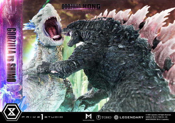 Prime 1 Studio Ultimate Diorama Masterline Godzilla x Kong: The New Empire Godzilla vs Shimo | 4582647121677