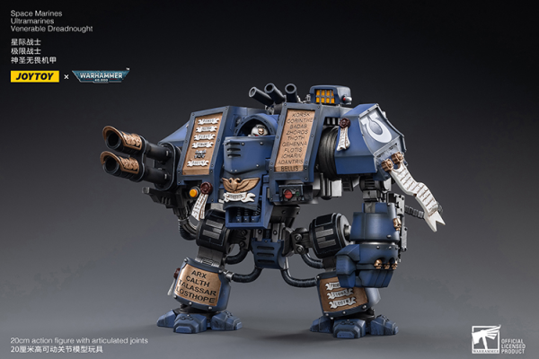 JOYTOY Space Marines Ultramarines Venerable Dreadnought | 6973130372467