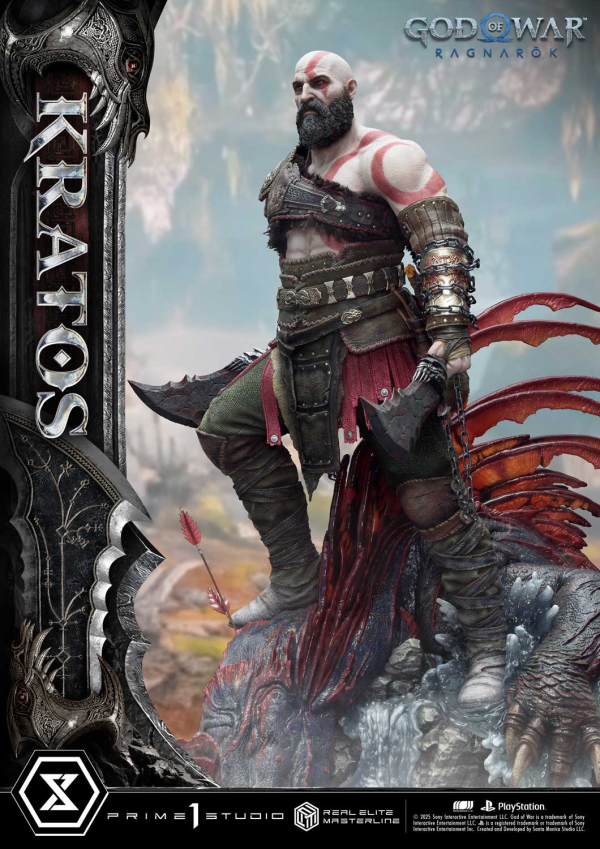 Prime 1 Studio Real Elite Masterline God of War: Ragnarok Kratos Regular Version | 4582647120786