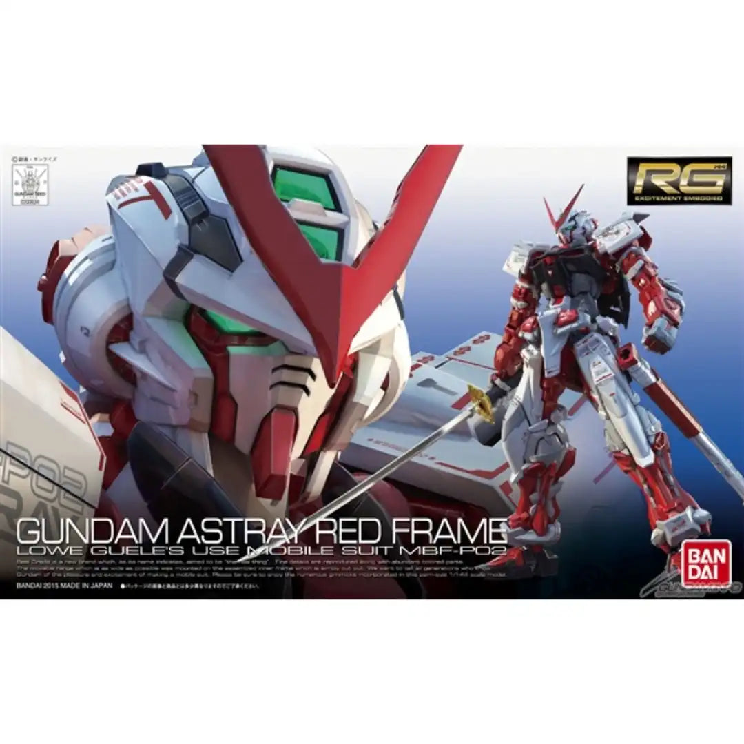 RG 1/144 MBF-P02 Gundam Astray Red Frame | 4573102616180