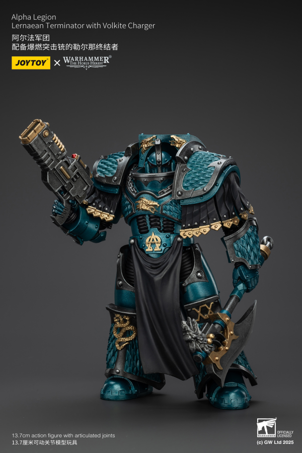 JOYTOY Alpha Legion Lernaean Terminator with Volkite Charger | 6927054401277