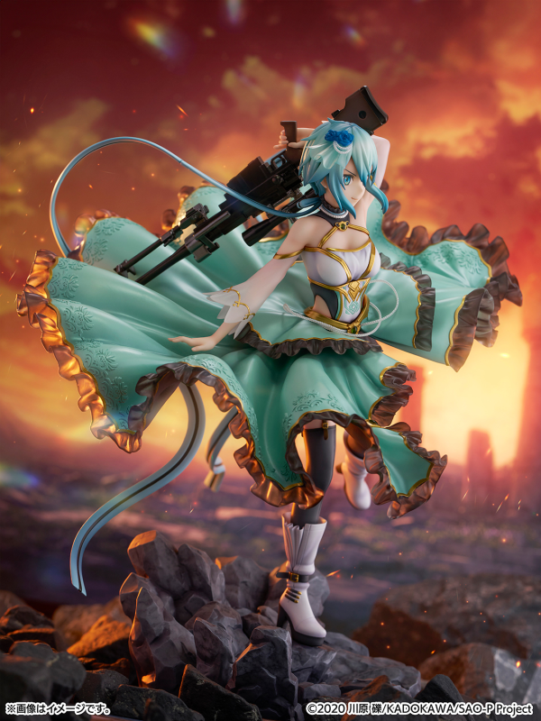Sinon -Crystal Dress Ver.-1/7 Scale Figure | 4582534347326