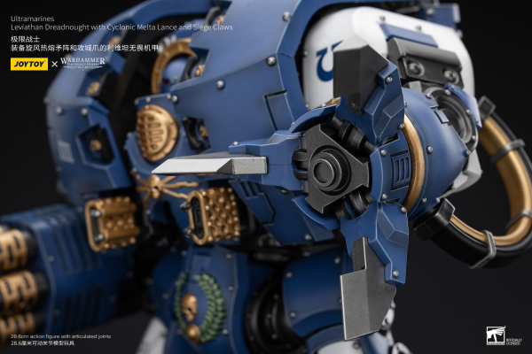 Joy Toy Ultramarines Leviathan Dreadnought with Cyclonic Melta Lance And Siege Claws(6973130378643)(6973130378643)