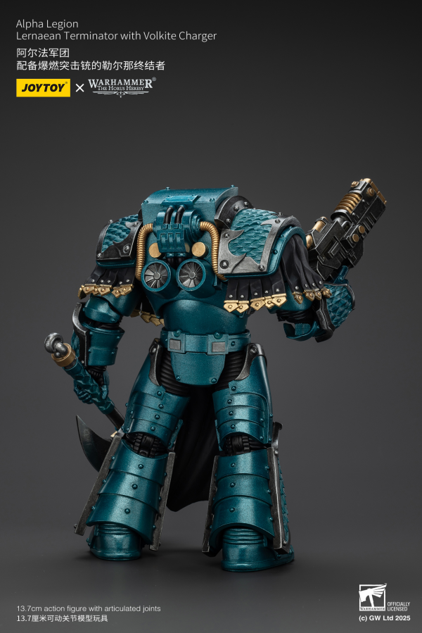 JOYTOY Alpha Legion Lernaean Terminator with Volkite Charger | 6927054401277
