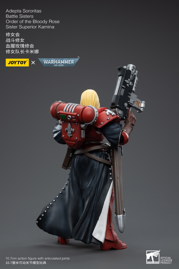 Joy Toy Adepta Sororitas Battle Sisters Order of the Bloody Rose Sister Superior Kamina | 6973130374515