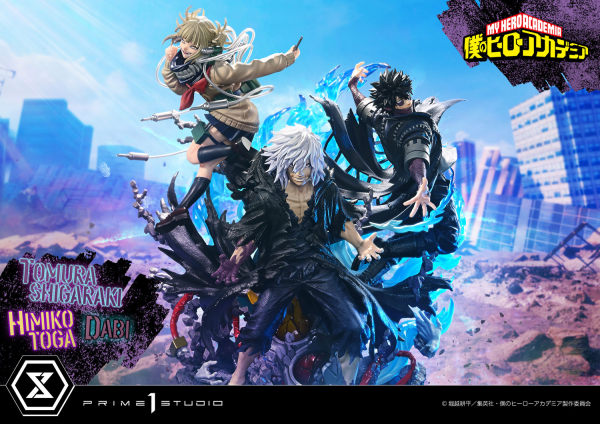 Prime 1 Studio Ultimate Premium Masterline My Hero Academia Tomura Shigaraki,Dabi,Himiko Toga DX Bonus Version | 4582647121097