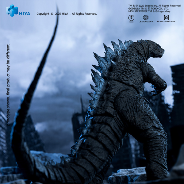 HIYA TOYS Exquisite Basic Series None Scale 7 Inch Godzilla 2014 Godzilla Translucent Ver. | 6957534204111