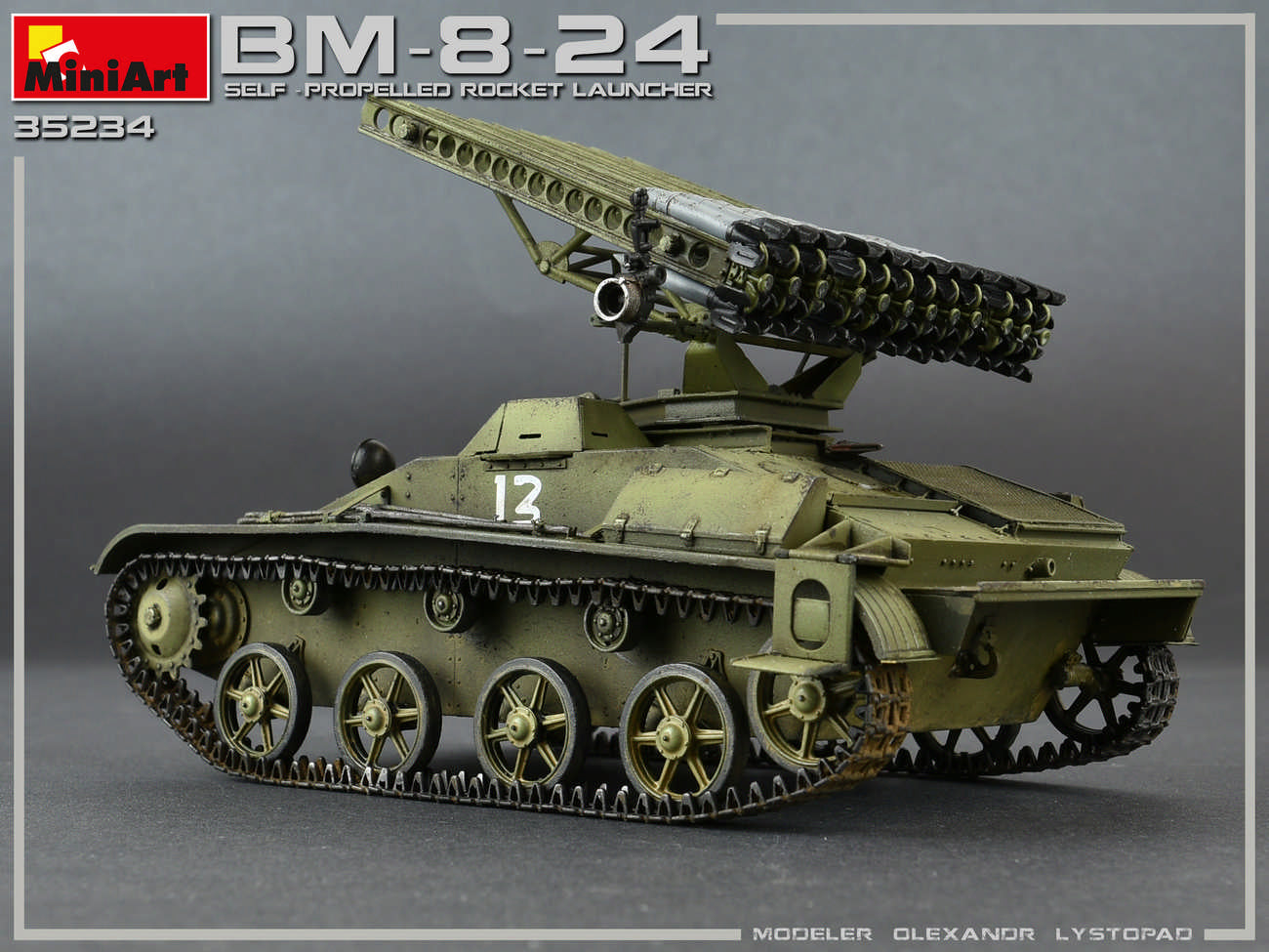 MiniArt BM-8-24 Self-Propelled Rocket Launcher. Interior Kit (1/35) | 4820183311856
