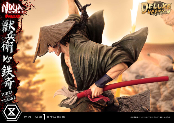 Prime 1 Studio Ultimate Premium Masterline Ninja Scroll Jube versus Tessai Deluxe Version(4582647120502)(4582647120502)
