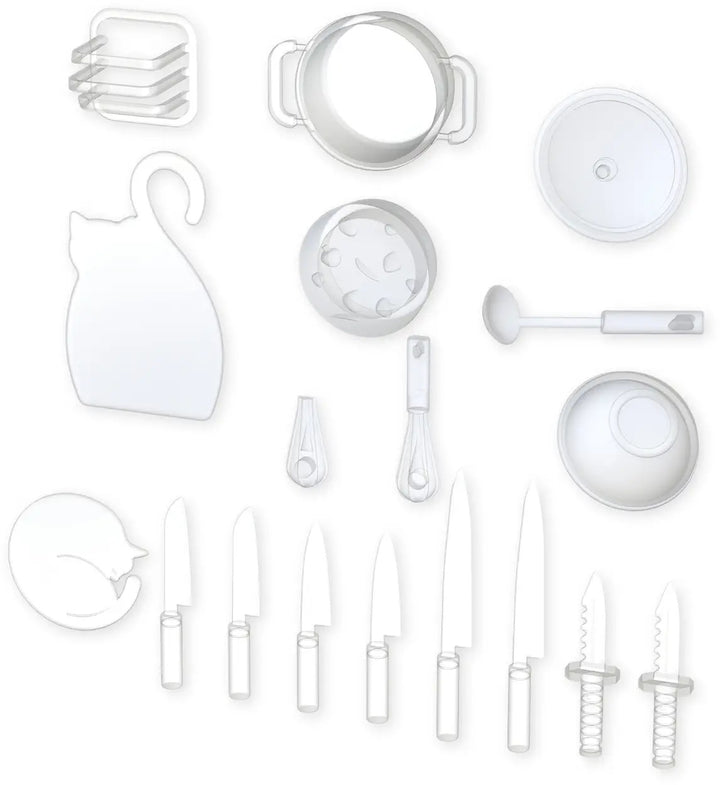 PLUM PMOA Cooking Set 01 Clear