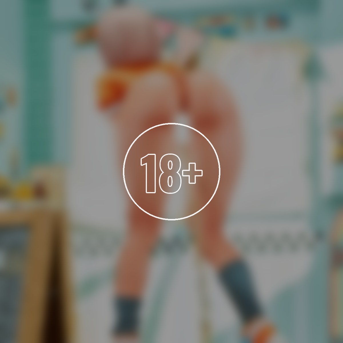 Kuroba Saki Diner Ver. - 18+ adults only cover