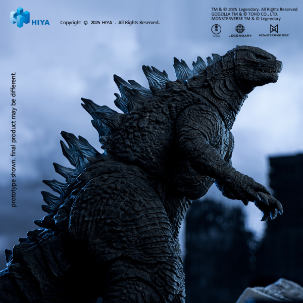 HIYA TOYS Exquisite Basic Series None Scale 7 Inch Godzilla 2014 Godzilla Translucent Ver. | 6957534204111