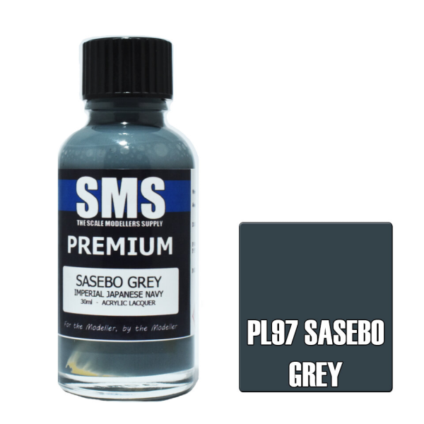 The Scale Modellers Supply (SMS) Premium SASEBO GREY (IJN) 30ml | 707959822546