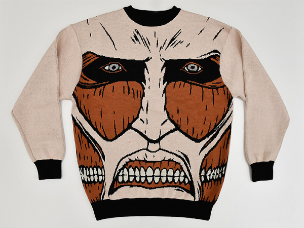 Attack on Titan Colossal Titan Knit Sweater | 4580590187788