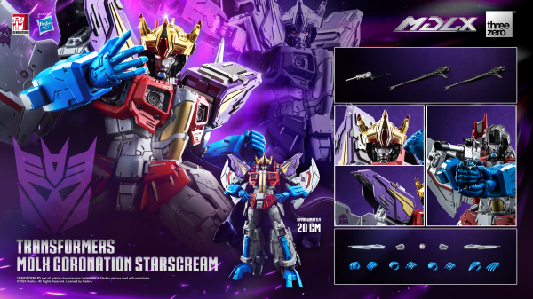 threezero Transformers - MDLX Coronation Starscream | 4895250815568