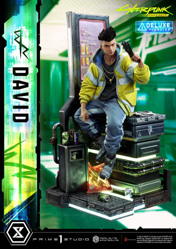 Prime 1 Studio Real Elite Masterline Cyberpunk: Edgerunners David Deluxe Bonus Version | 4582647121554