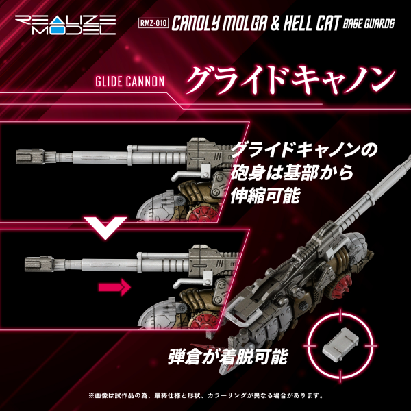 KOTOBUKIYA RMZ-010 Cannoly Molga & Hell Cat Base Guards | 4904810954378