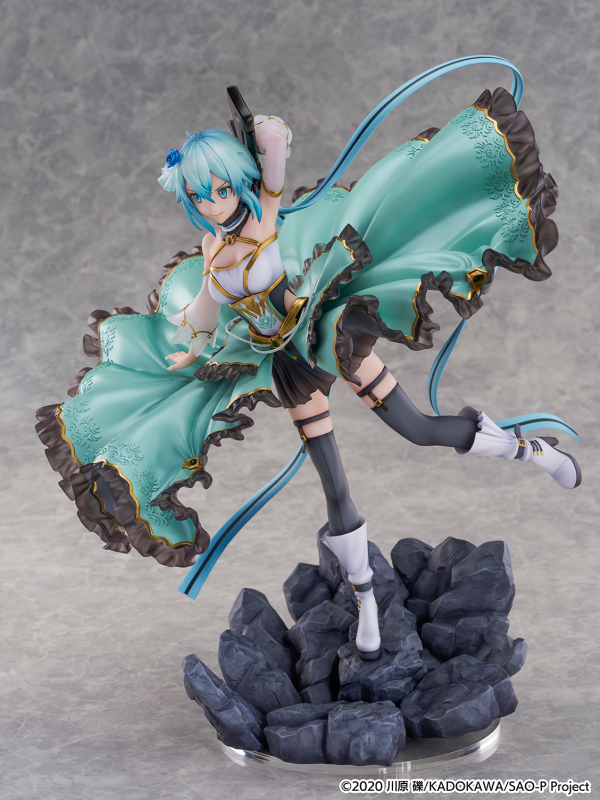 Sinon -Crystal Dress Ver.-1/7 Scale Figure | 4582534347326