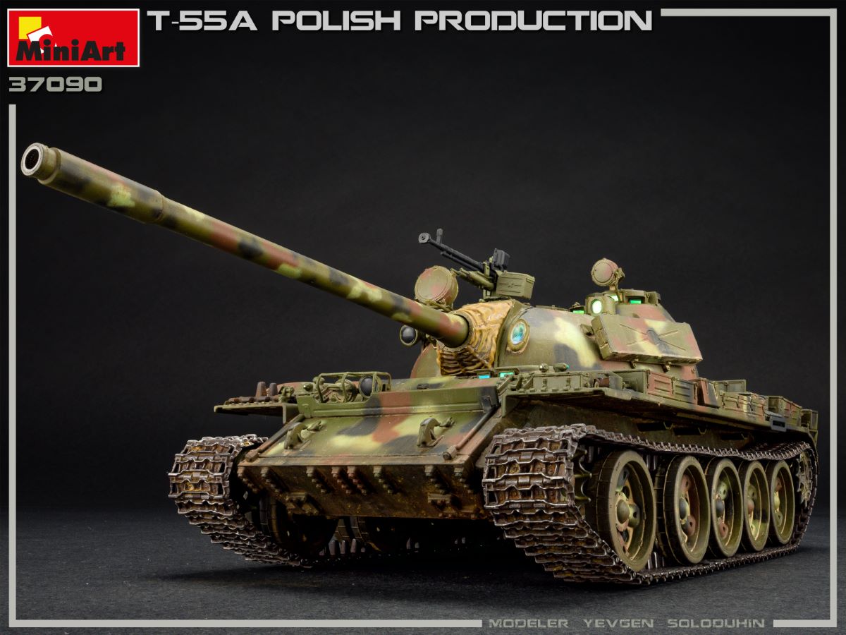 MiniArt T-55A Polish Production | 4820183313034