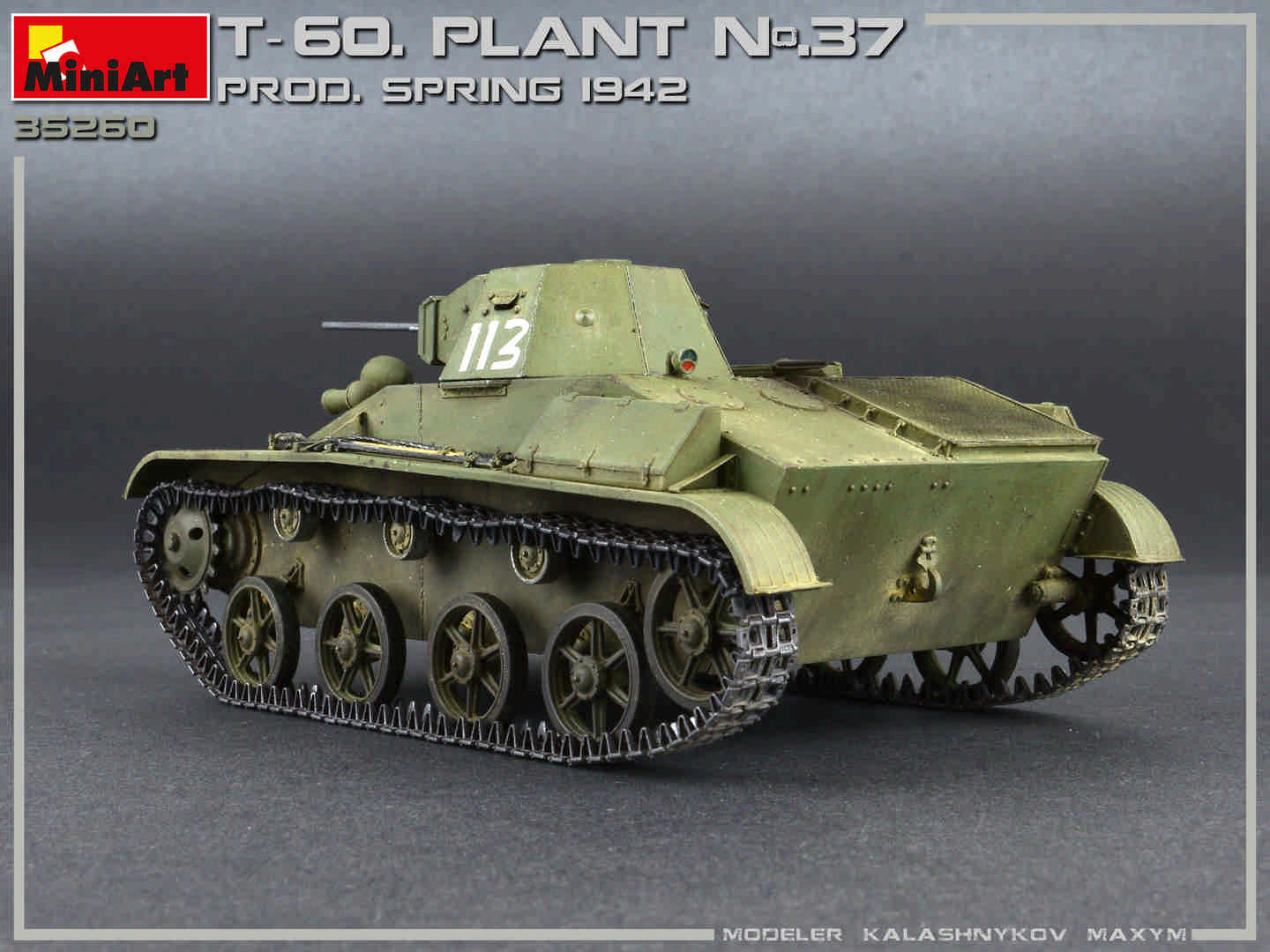 MiniArt 'T-60 (Plant .37) Prod.Spring 1942. Interior Kit' | 4820183312181