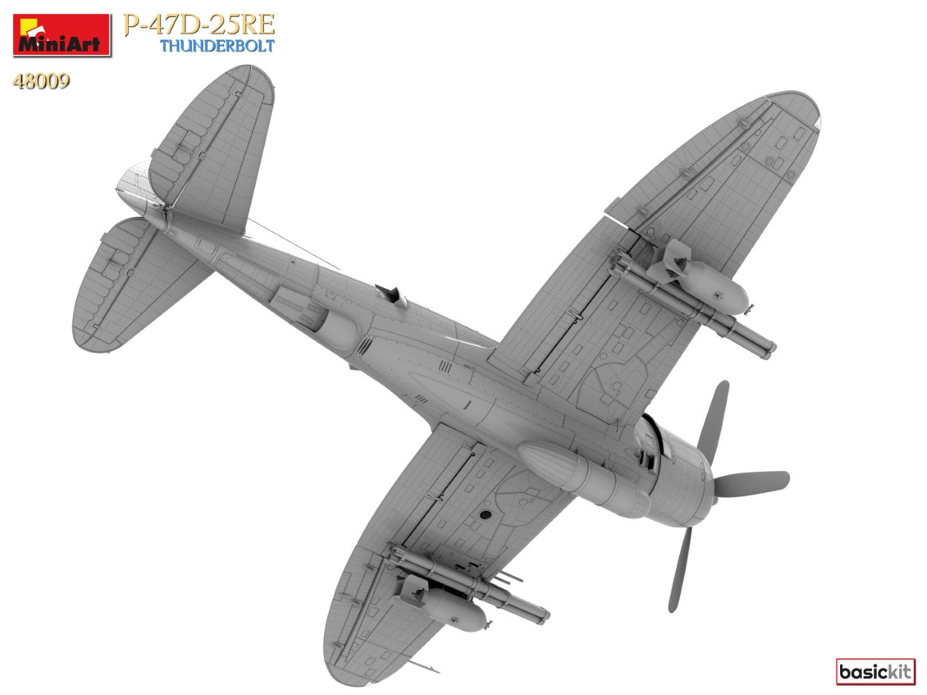 MiniArt 1/48 P-47D-25RE Thunderbolt (Basic Kit) | 5905090346869