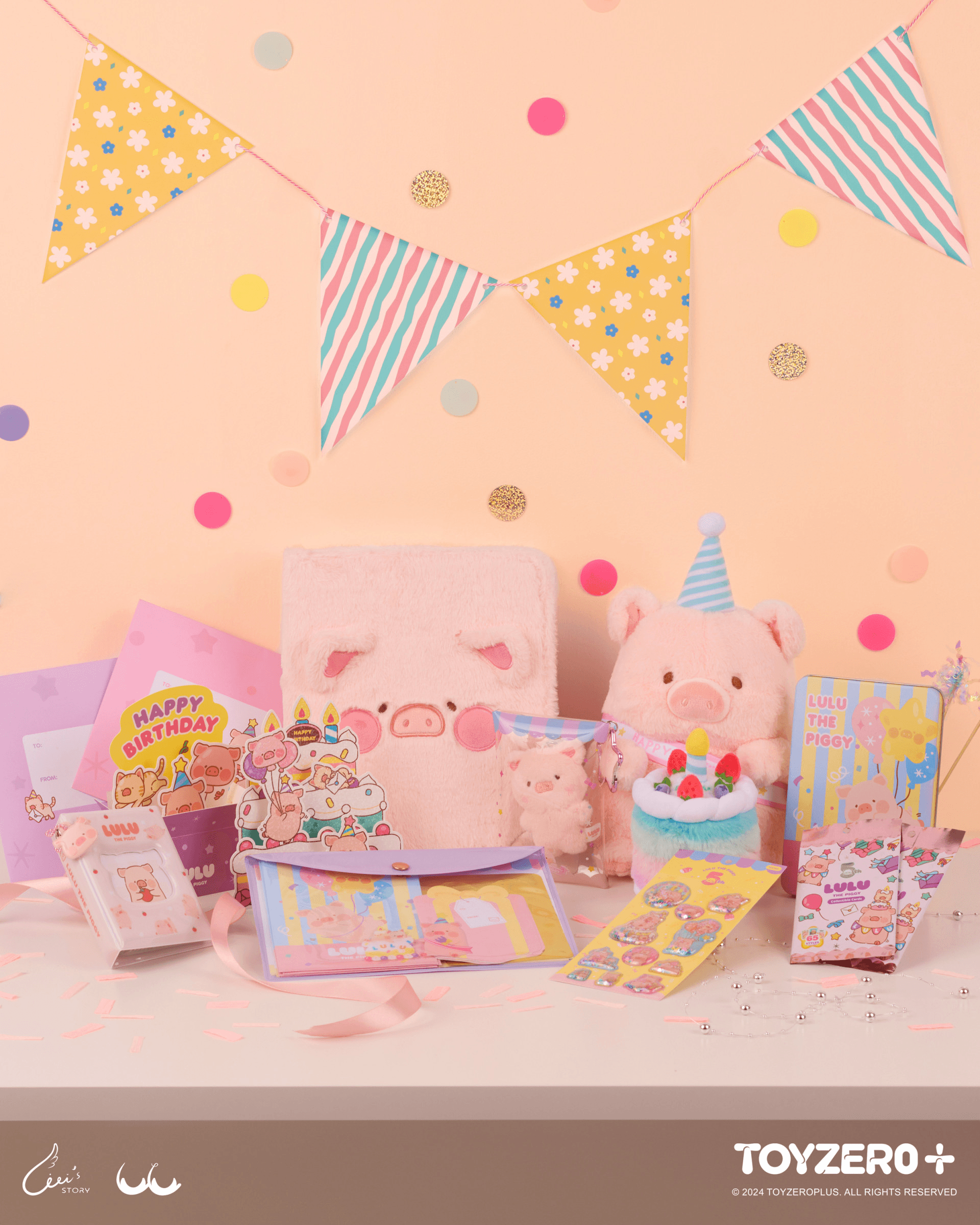 LuLu the Piggy Birthday - Message Letter | 781005360794